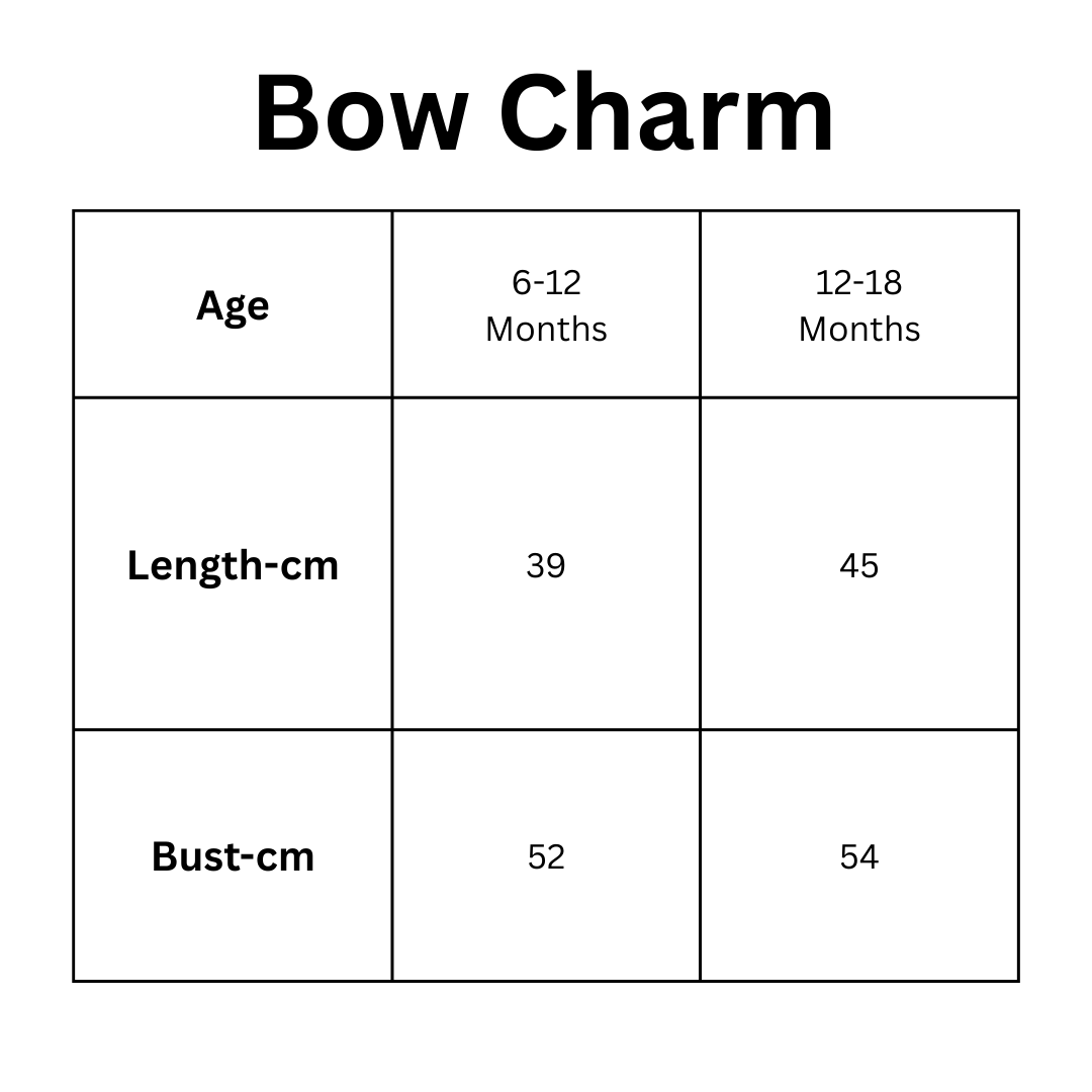 Blue Bow Charm