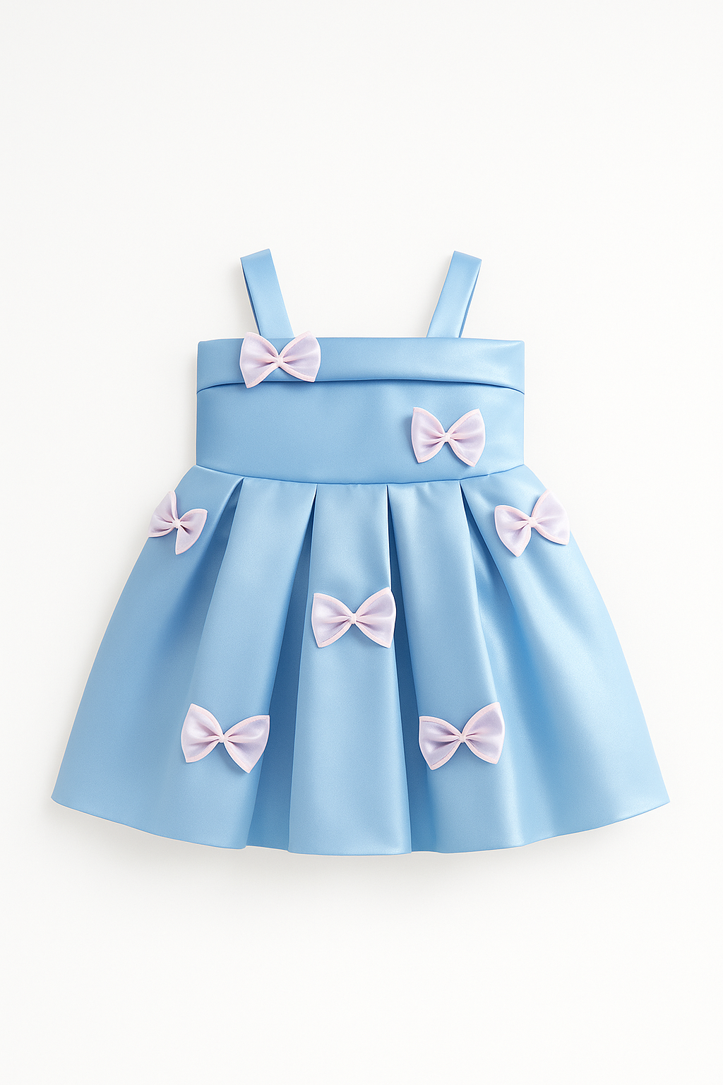 Blue Bow Charm