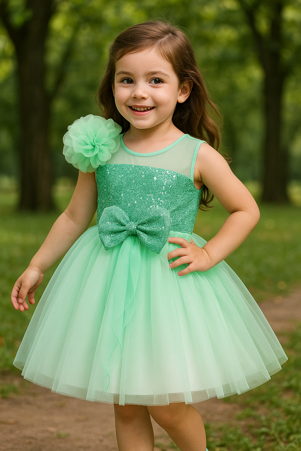 Green Shiny Spark