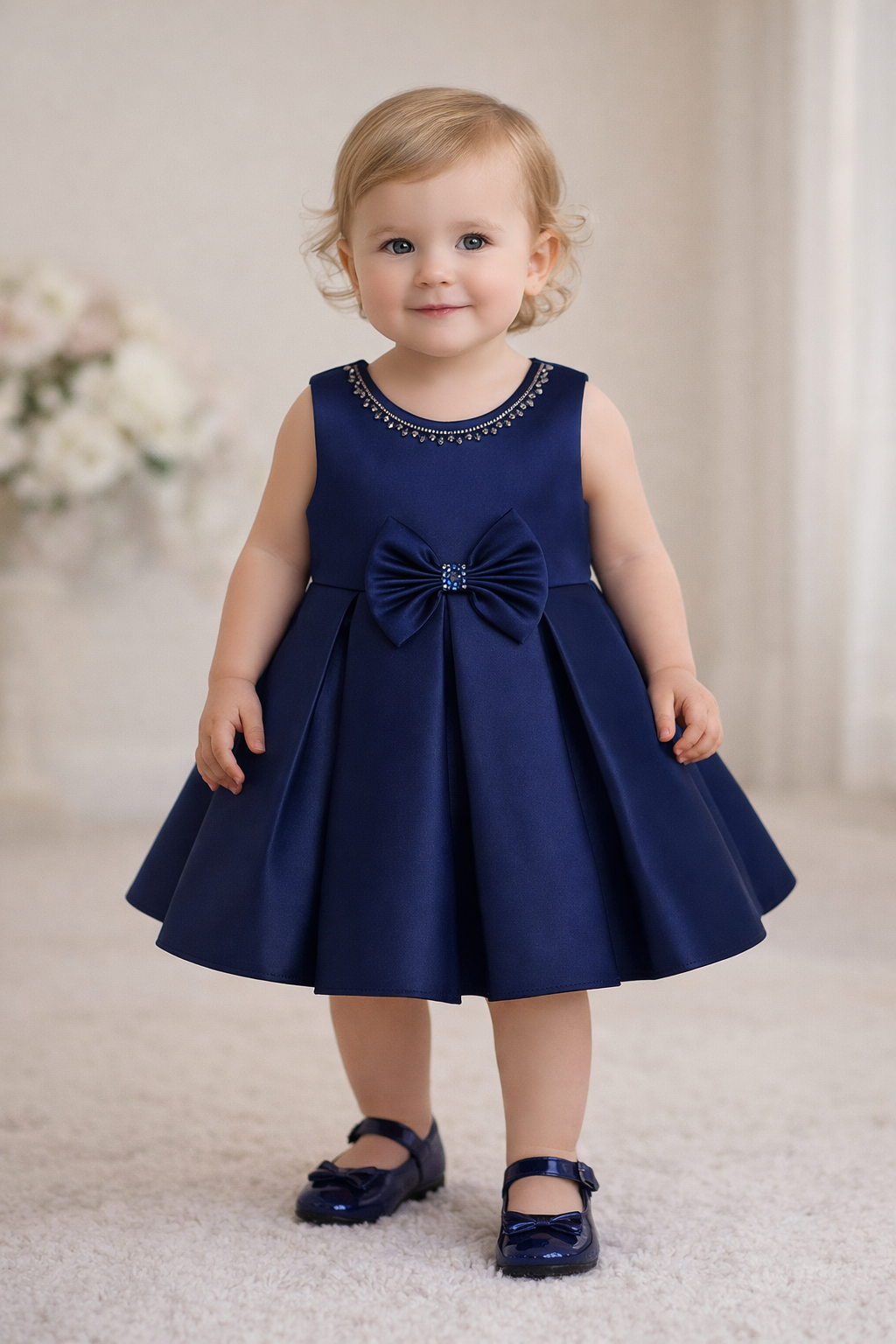 Navy Blue Pearl Shine